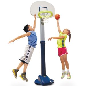 Pro Series CoreLiving Adjust 'n Jam Pro™ Basketball Set Space Saving Design